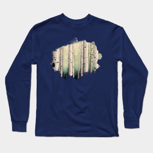 Birch wood at midsummer Long Sleeve T-Shirt